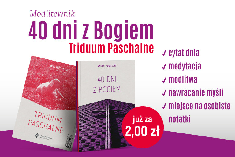 Promocja na modlitewnik 40 dni z Bogiem