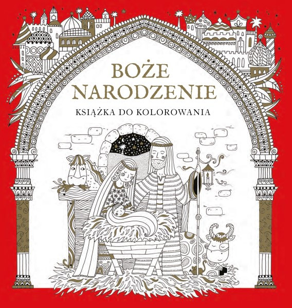 Boże Narodzenie — książka do kolorowania dla dzieci i dorosłych!