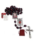 Różaniec św. Józefa z pobłogosławioną lilią  San Gabriele