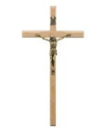 Krzyż wiszący 15x8 cm drewno jasne