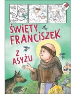 Kolorowanka - św. Franciszek z Asyżu