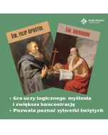 Święci w dziełach sztuki dla dzieci z SPE karty (PDF)