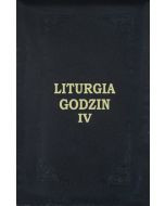 Liturgia godzin tom IV futerał złocone brzegi
