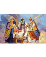 Puzzle religijne - Trzej Królowie z darami