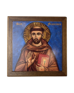 Płytka ceramiczna 13x13 cm. św. Franciszek Fernando