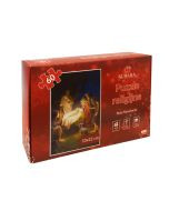 Puzzle religijne - Boże Narodzenie Szopka Betlejemska 33x22 cm 