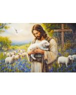 Puzzle religijne na Wielkanoc - Chrystus Dobry Pasterz  