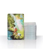 Obrazek "modlitwa w drodze" Anioł Stróż z modlitwą 