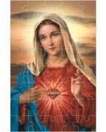 Puzzle religijne - Serce Maryi