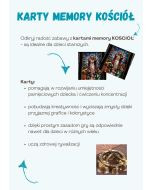 Kościół - karty memory dla dzieci starszych z SPE (PDF)