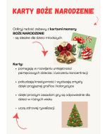 Boże Narodzenie - karty memory dla dzieci młodszych z SPE (PDF)