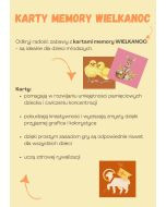 Wielkanoc - gra memory dla dzieci młodszych z SPE (PDF)