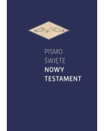 Pismo Święte Nowy Testament oprawa niebieska 2022
