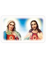 Obrazek święty Serce Jezusa i Serce Maryi