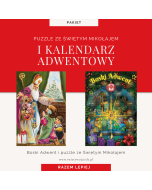 Boski Adwent i puzzle z Mikołajem (kalendarz adwentowy + puzzle)