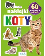 Naklejki - Koty 60 kolorowych naklejek