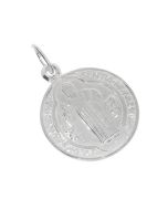 Medalik srebrny - Medalik Świętego Benedykta ML006