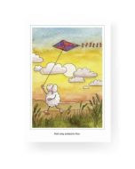 Pocztówka z kolorowanką - Nad tobą zabłyśnie