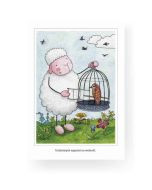 Pocztówka z kolorowanką - Uciśnionych wypuści