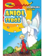 Kolorowanka z zabawami  Anioł Stróż  