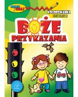 Kolorowanka z zabawami Boże przykazania 