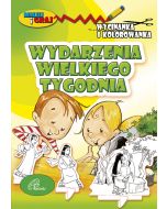 Wycinanka i kolorowanka Wydarzenia Wielkiego Tygodnia