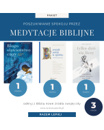 Pakiet książek: Poszukiwanie Spokoju przez Medytacje Biblijne