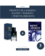 Prezent dla księdza książka Wątpić i wierzyć + perfum biblijny