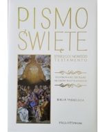 Biblia Tysiąclecia Pismo Święte Starego i Nowego Testamentu ilustrowane obrazami z Muzeów Watykańskich (biała) - OUTLET, uszkodzona
