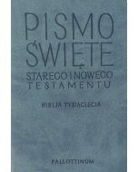 Oazowa Biblia Tysiąclecia - Pismo Święte Starego i Nowego Testamentu ekooprawa jasnoniebieska