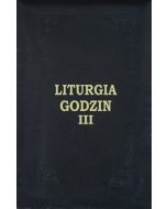 Liturgia Godzin tom III skórzany futerał 