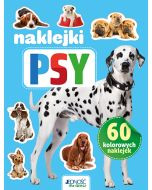 Naklejki - Psy. 60 kolorowych naklejek