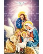 Puzzle religijne - Boże Narodzenie - Święta Rodzina 