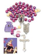 Różaniec Pompejański z relikwiami św. Dominika