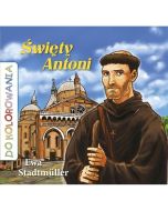 Święty Antoni - kolorowanka