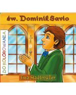 Święty Dominik Savio - kolorowanka