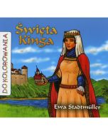 Święta Kinga – kolorowanka