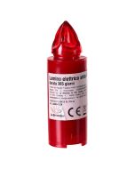 Wkład elektryczny do zniczy z baterią na 365 dni czerwony Led Stylus Red SKL