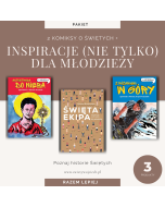 Inspiracje dla młodzieży + 2 komiksy o Świętych