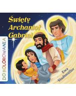 Święty Archanioł Gabriel – kolorowanka