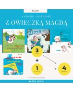 Zestaw książek z Owieczką Magdą (3 książki + kalendarz 2026)