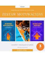 Zestaw motywacyjny z poradnikami psychologicznymi
