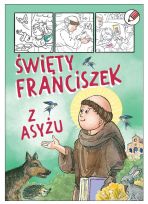 Kolorowanka - św. Franciszek z Asyżu