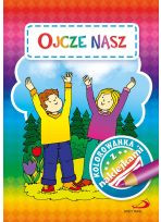 Kolorowanka z naklejkami. Ojcze nasz