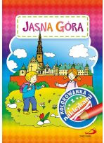 Kolorowanka z naklejkami. Jasna Góra