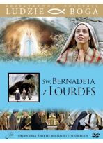 Płyta DVD z Książką-Święta Bernadeta z Lourdes, DVD + album seria Ludzie Boga