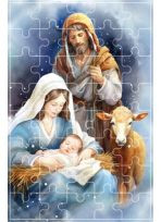 Puzzle religijne - Święta Rodzina z Dzieciątkiem