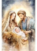 Puzzle religijne - Święta Rodzina z Dzieciątkiem