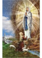 Puzzle religijne - Matka Boża z Lourdes