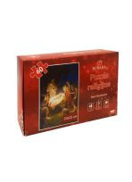 Puzzle religijne - Boże Narodzenie Szopka Betlejemska 33x22 cm 
